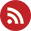 red rss icon